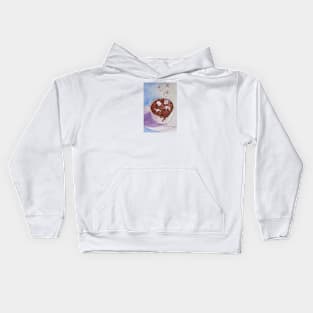 Hot Chocolate with Marshmallows Kids Hoodie